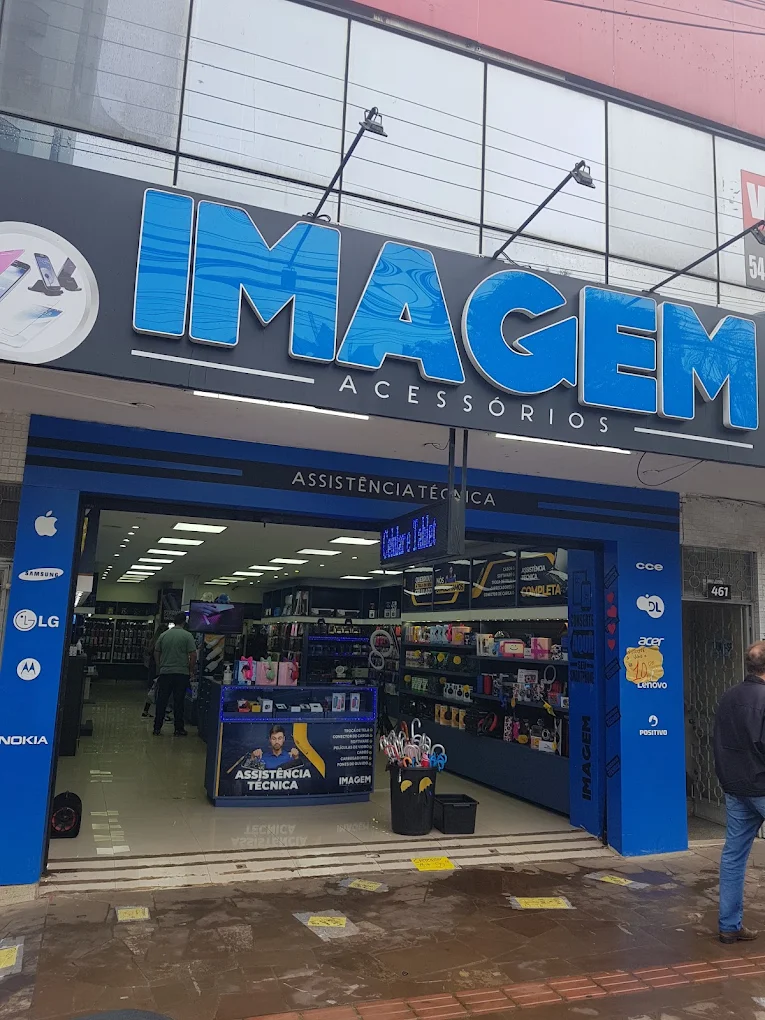 Fachada da loja Imagem Acessórios no Centro de Passo Fundo